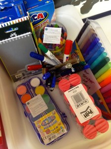 Our start-of-the-year teachers' kit full of fresh supplies.
